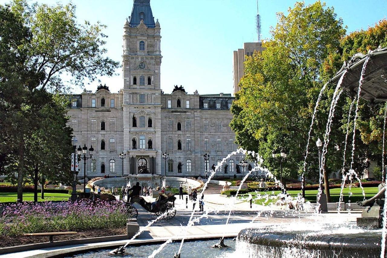 Stylish Apartment, One Bedroom, Parking, Near Everything Quebec Exteriér fotografie